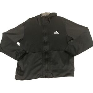 Adidas Tiro 19 Training Jacket Black Climawarm Full Zip Soccer 3 Stripe Sz XL